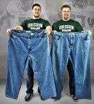 This is what my new jeans look like. Am now wondering if they were shipped from Oregon?